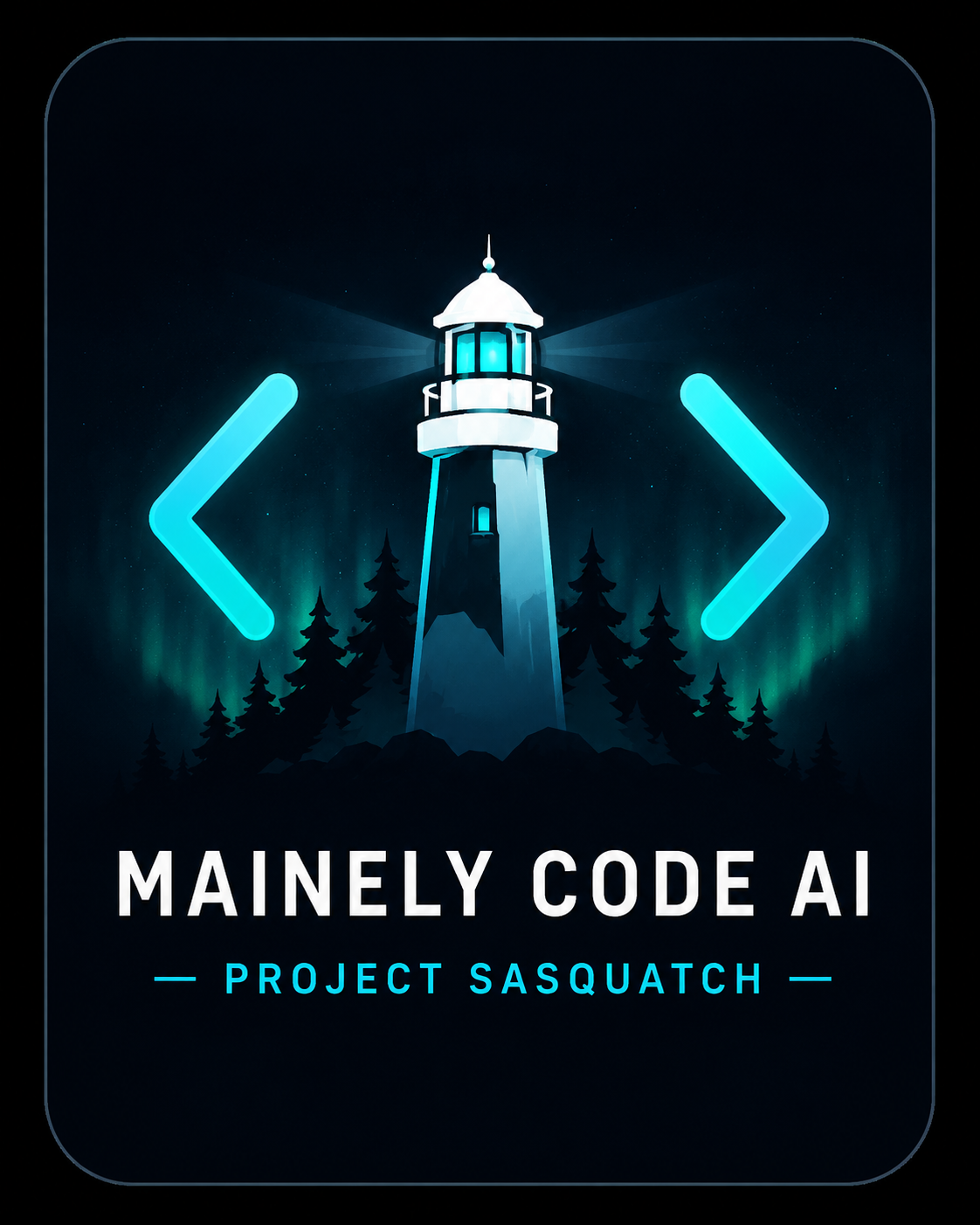 MAINELY CODE AI Project Sasquatch logo